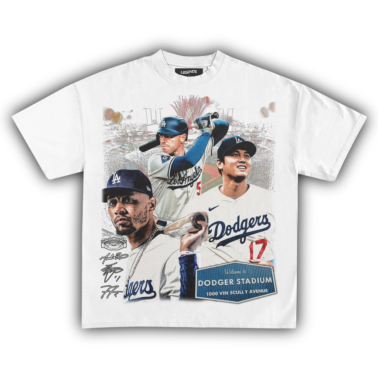 DODGERS TOP 3 MVP TEE