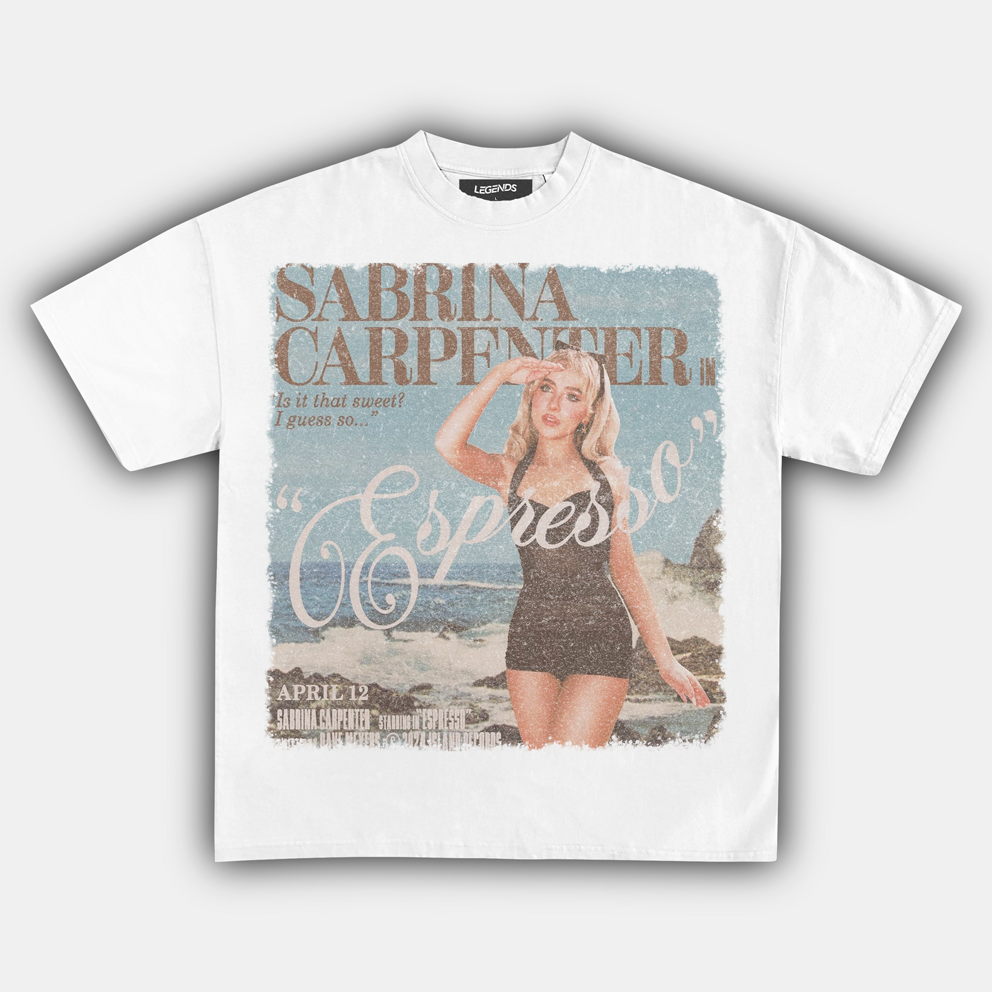 SABRINA CARPENTER ESPRESSO VINTAGE TEE (Volume 2)