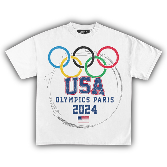 USA PARIS GAMES '24 VINTAGE TEE (Vol. 2)