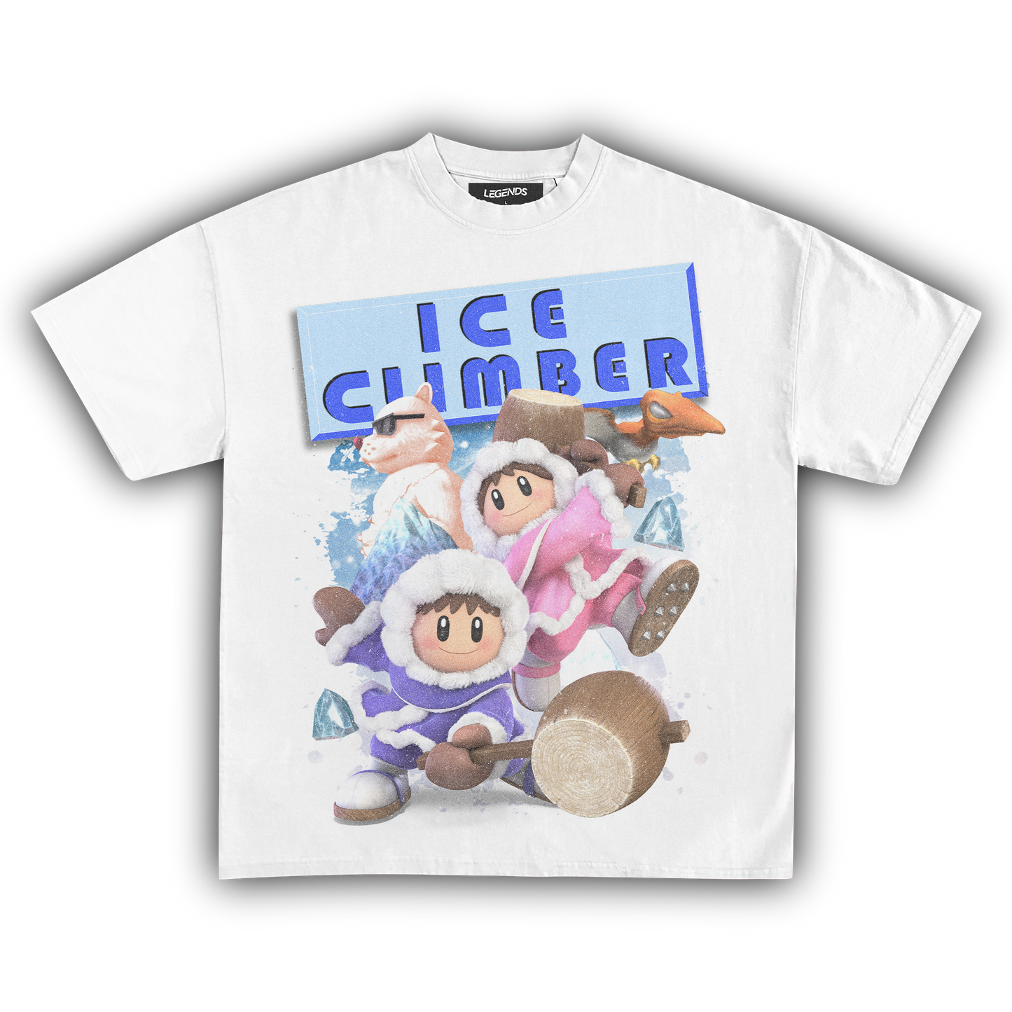 SUPER SMASH BROS ICE CLIMBER TEE