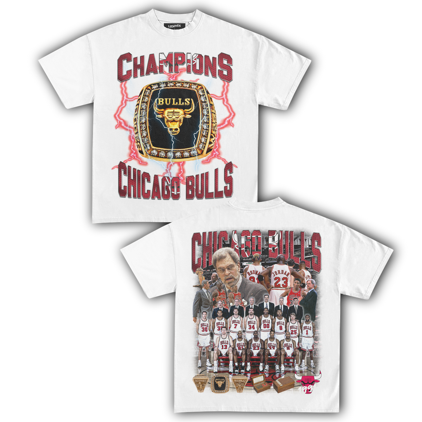 CHICAGO BULLS 1991 CHAMPIONS TEE
