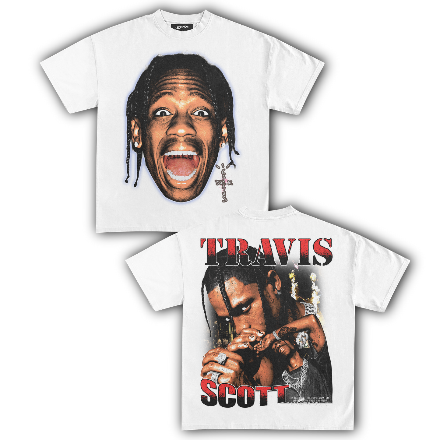 TRAVIS SCOTT BIG FACE TEE