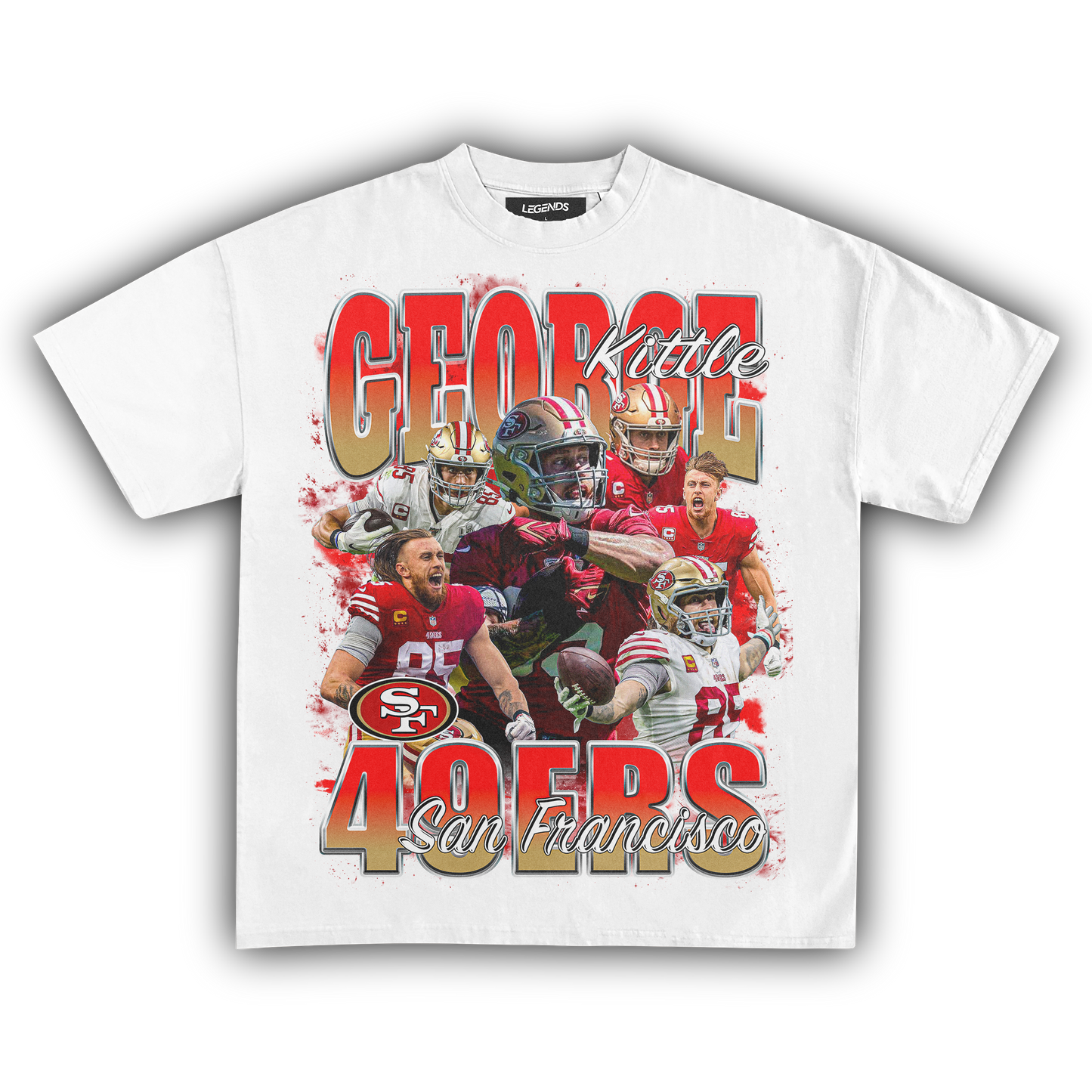 GEORGE KITTLE 49ERS TEE