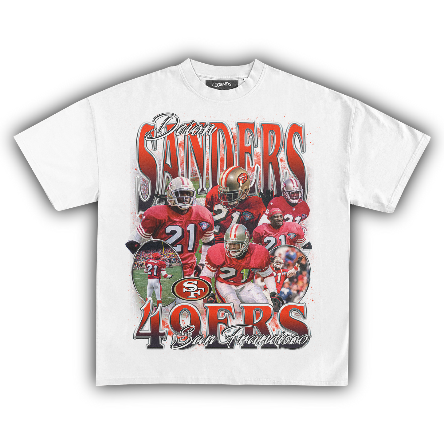 DEION SANDERS 49ERS TEE