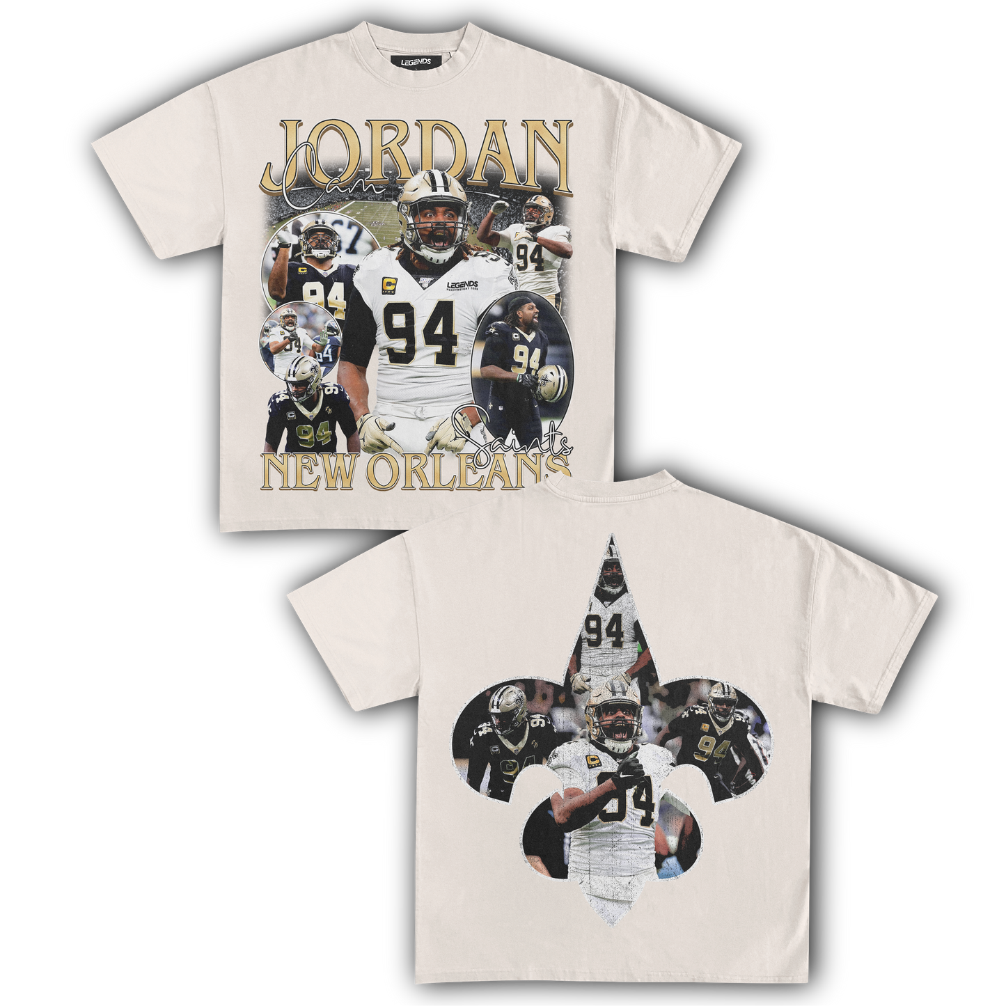 CAM JORDAN SAINTS TEE
