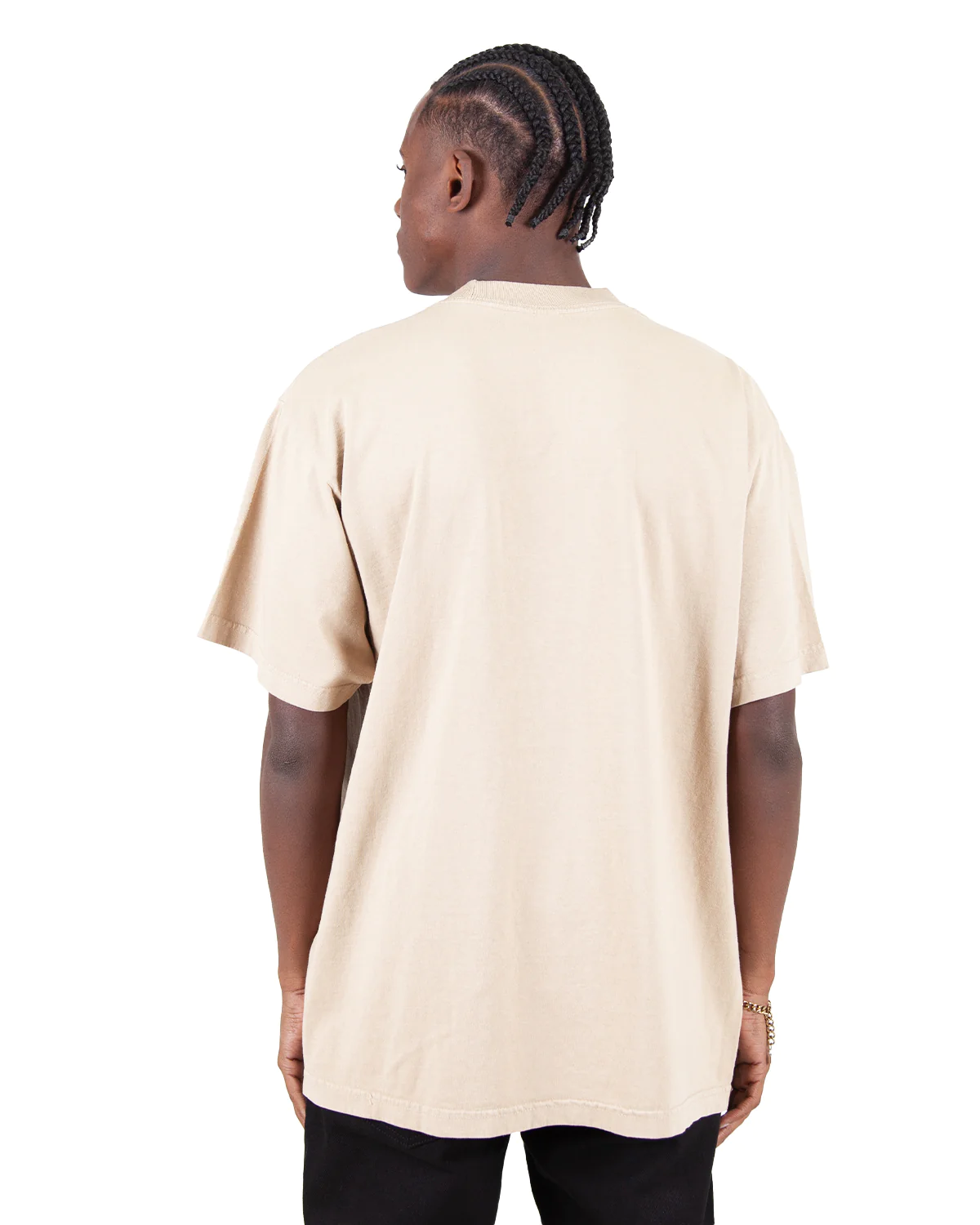 CREAM HEAVYWEIGHT TEE