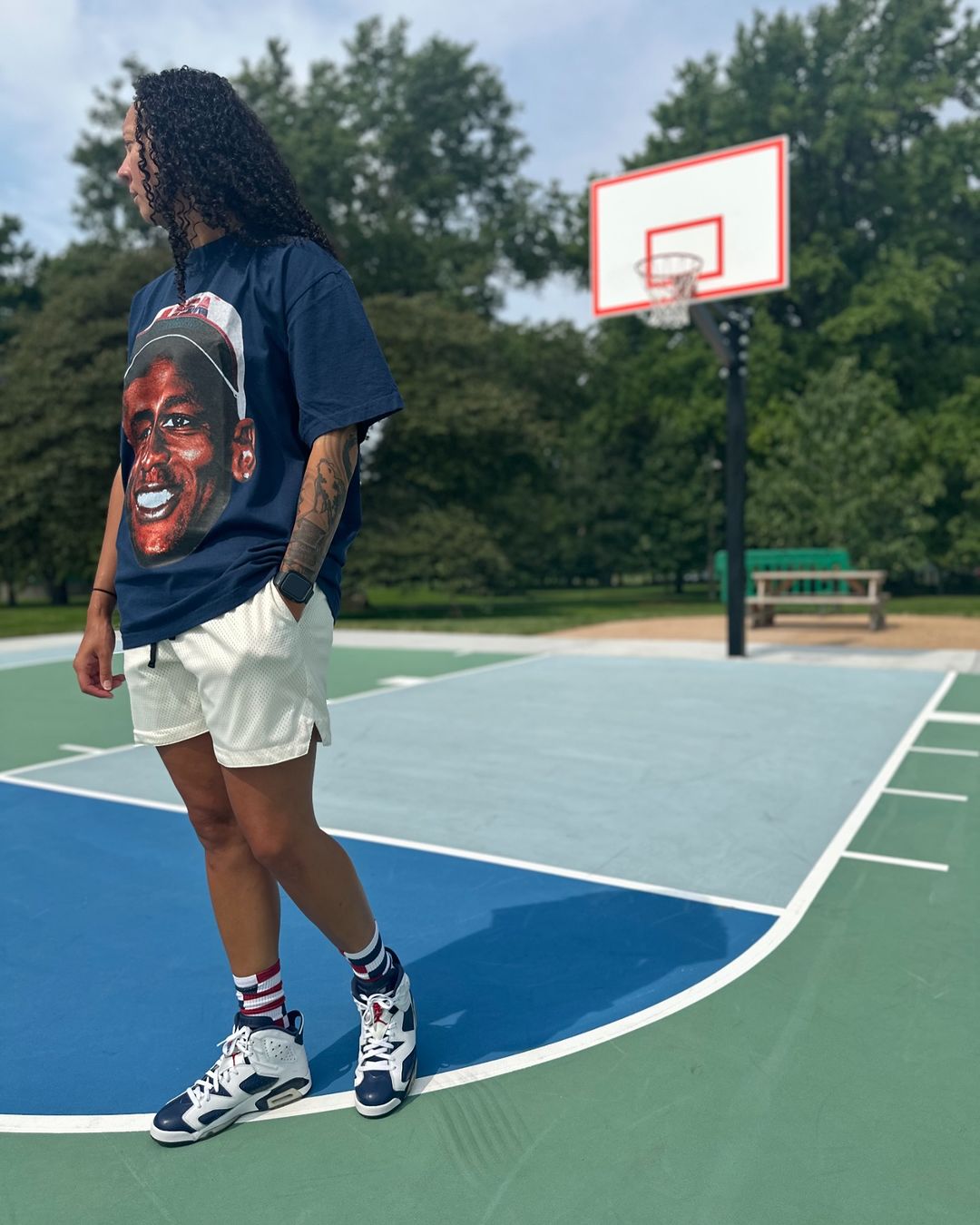 MICHAEL JORDAN 1992 OLYMPIC GAMES TEE