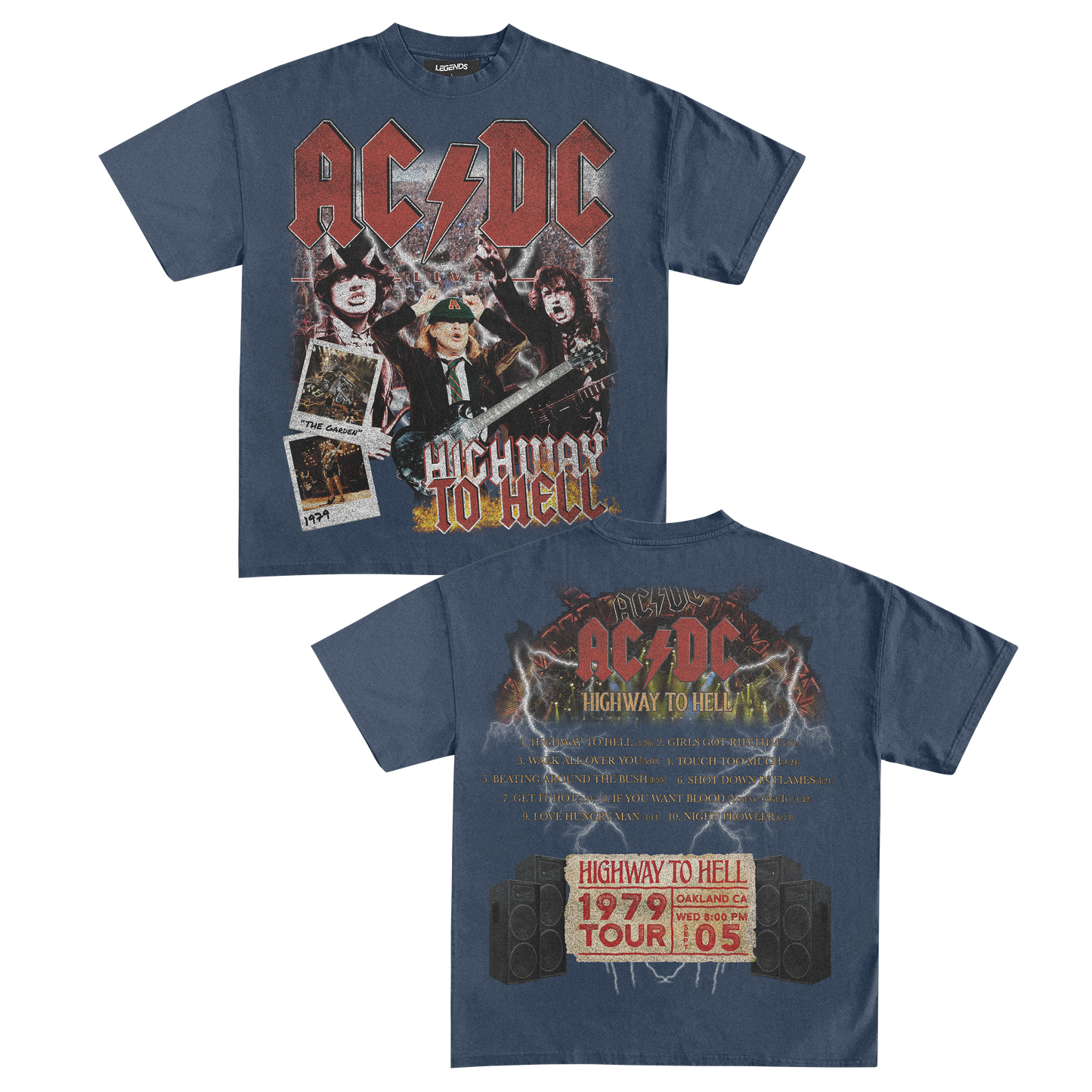 ACDC HIGHWAY TO HELL TEE