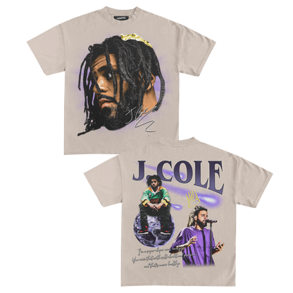 J. COLE TEE (Double Sided)