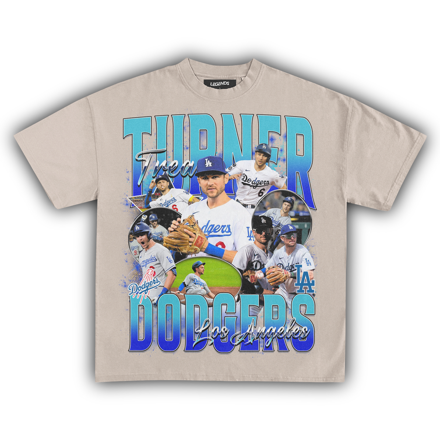 TREA TURNER DODGERS TEE
