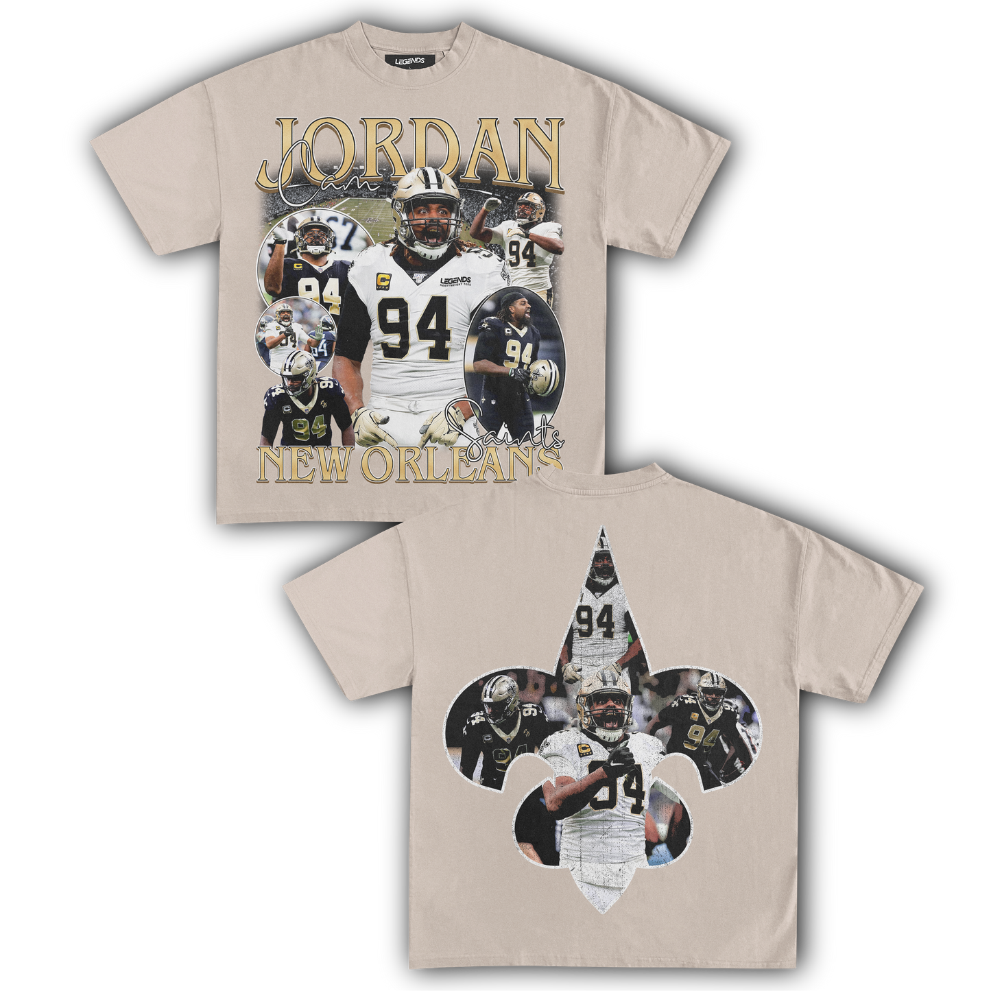 CAM JORDAN SAINTS TEE