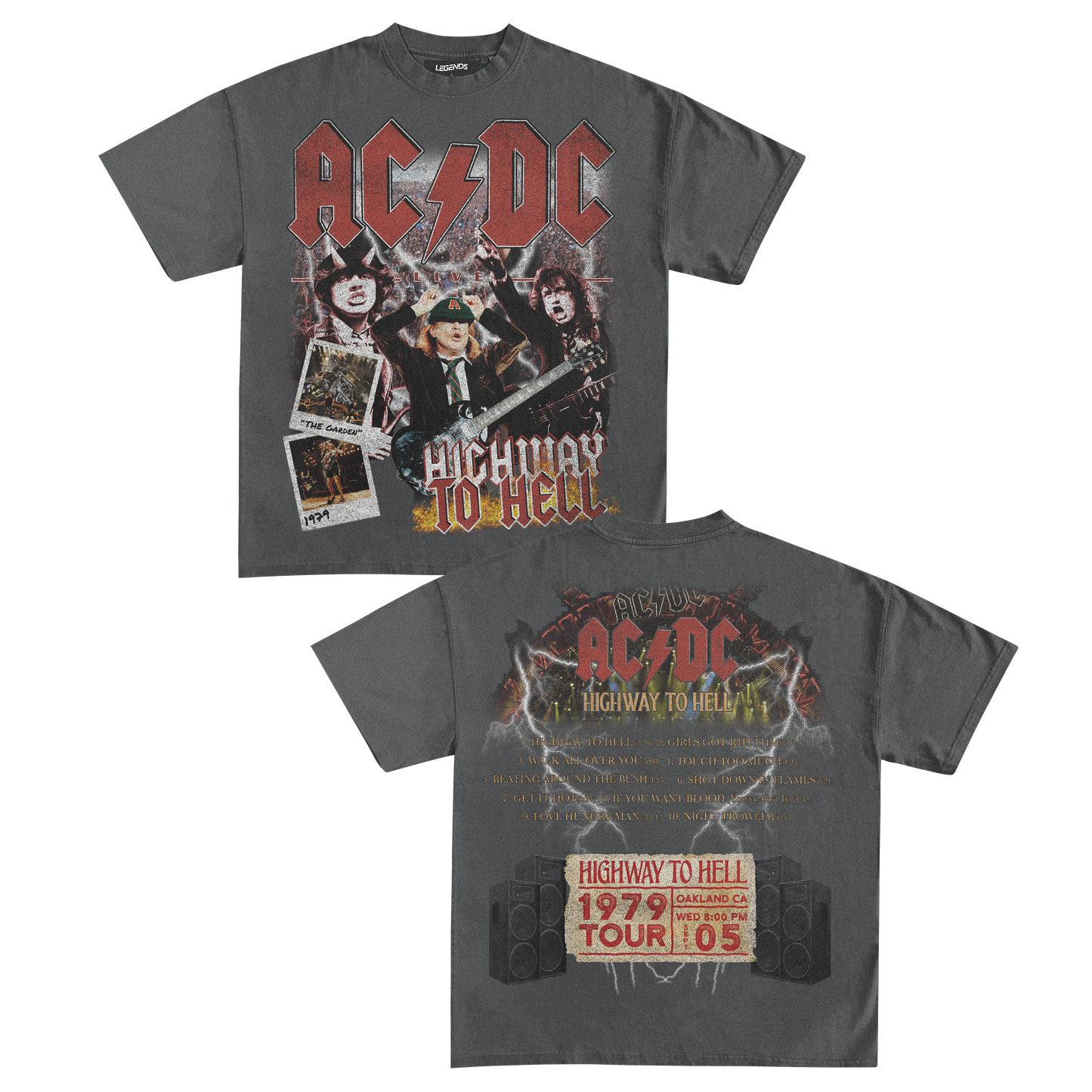 ACDC HIGHWAY TO HELL TEE