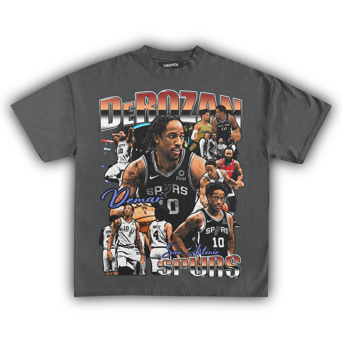 DEMAR DEROZAN SPURS TEE