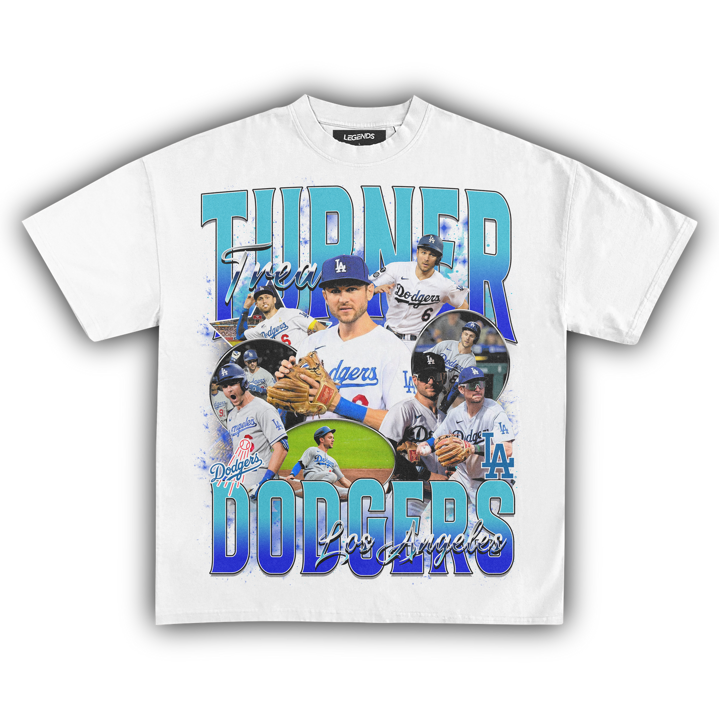 TREA TURNER DODGERS TEE
