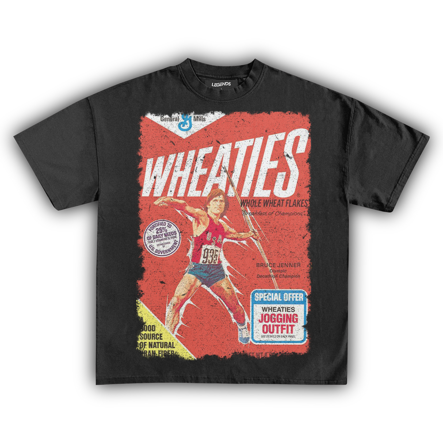 WHEATIES BRUCE JENNER 1978 VINTAGE TEE (Vol. 2)