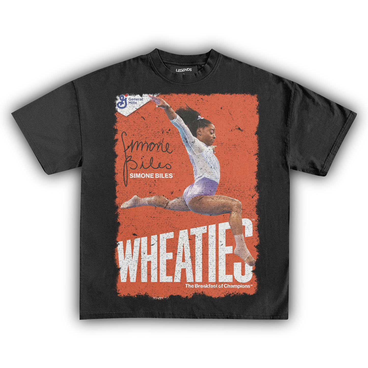 WHEATIES SIMONE BILES VINTAGE TEE