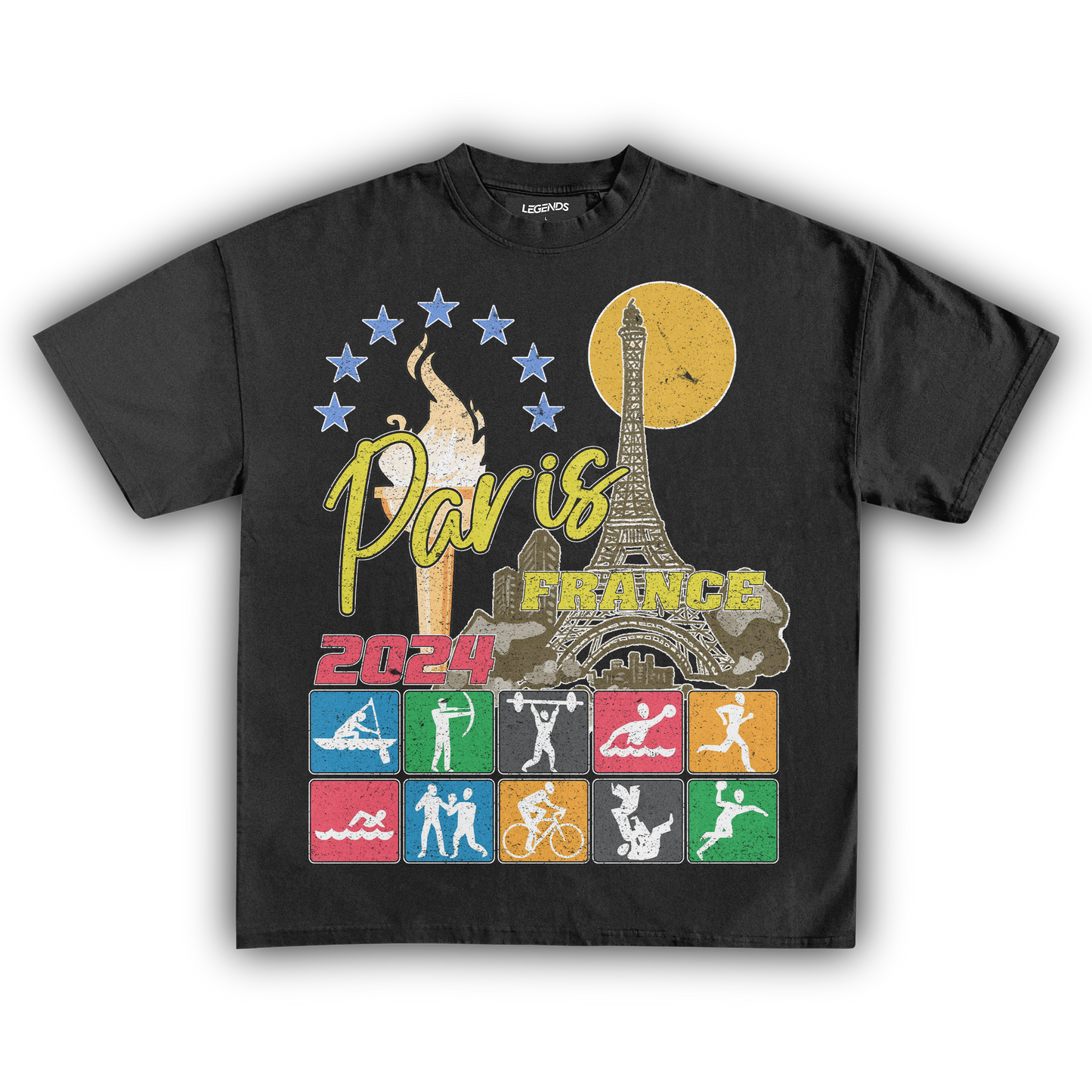 2024 PARIS GAMES VINTAGE TEE