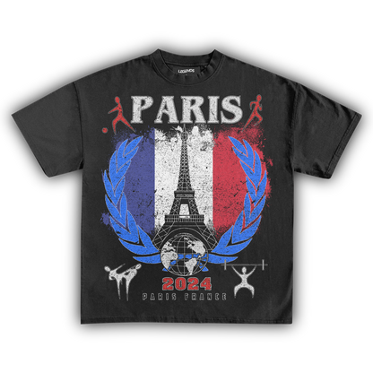 PARIS '24 VINTAGE TEE