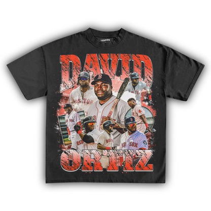 DAVID ORTIZ RED SOX TEE