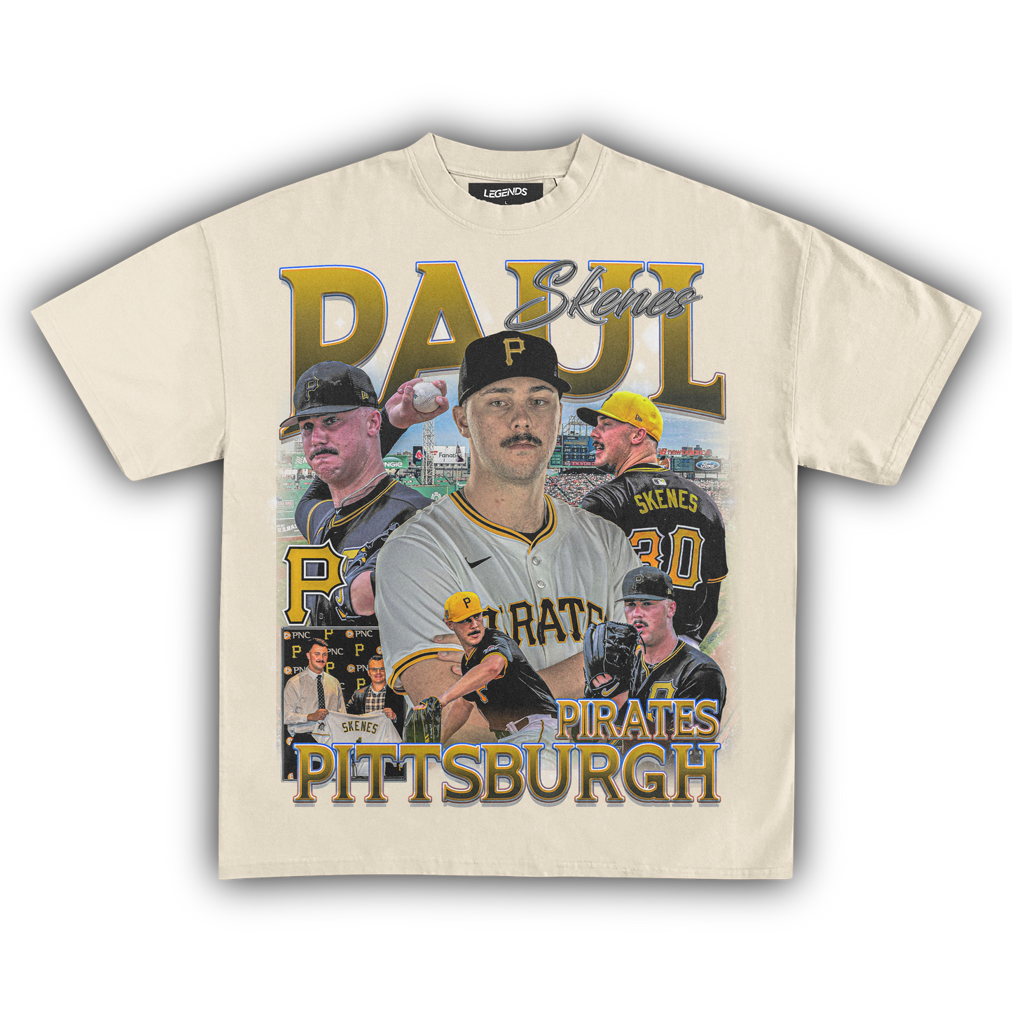 PAUL SKENES PIRATES TEE
