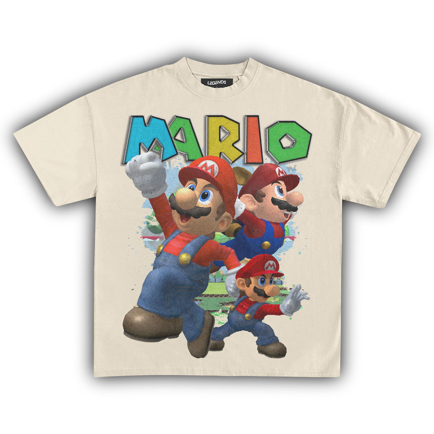 SUPER SMASH BROS MARIO TEE