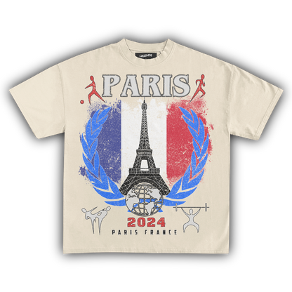 PARIS '24 VINTAGE TEE