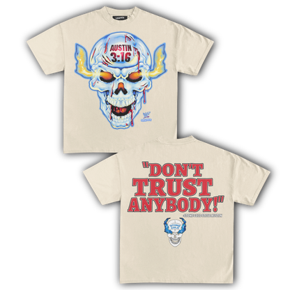 AUSTIN 3:16 BROKEN SKULL TEE (Double Sided)