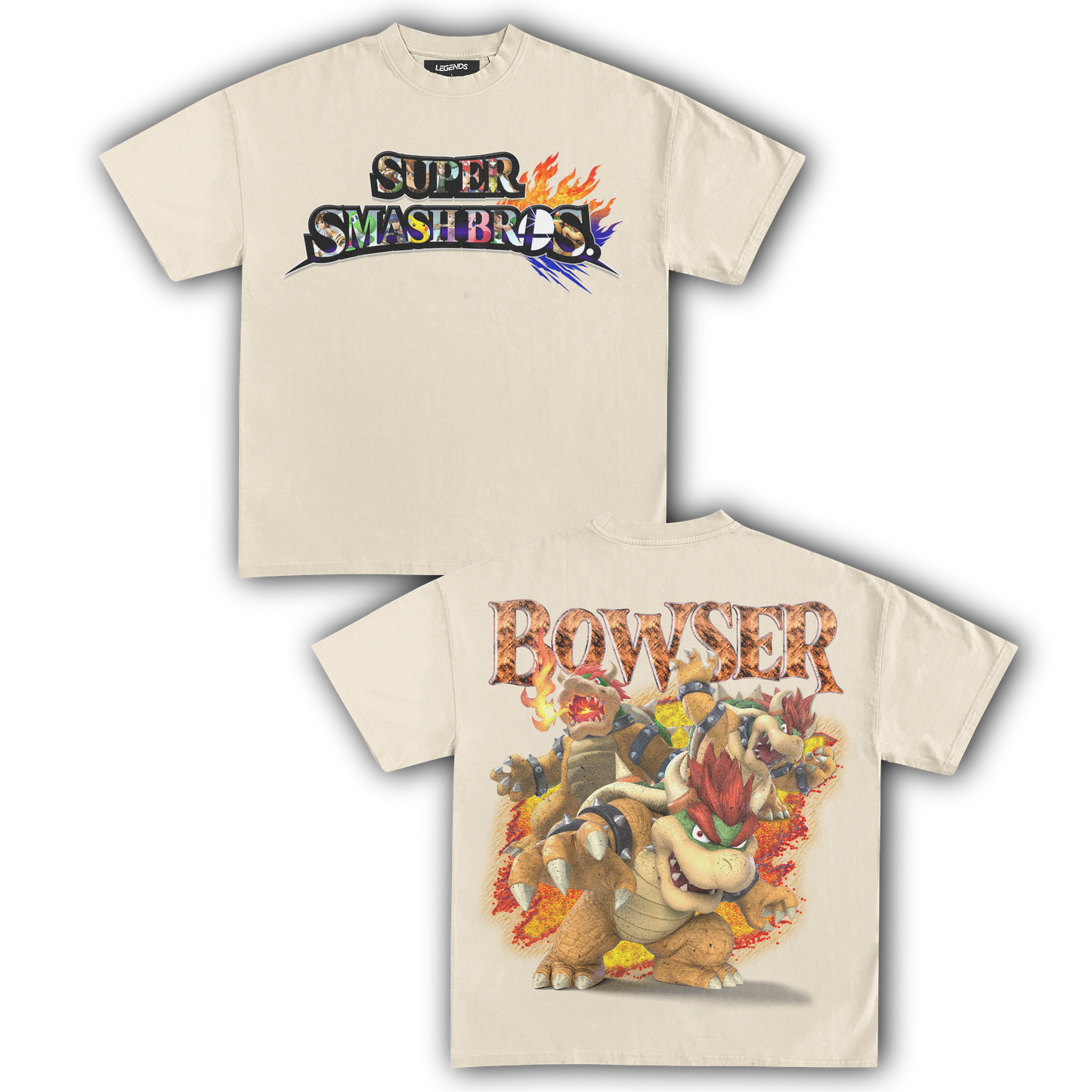 SUPER SMASH BROS BOWSER TEE (Double)