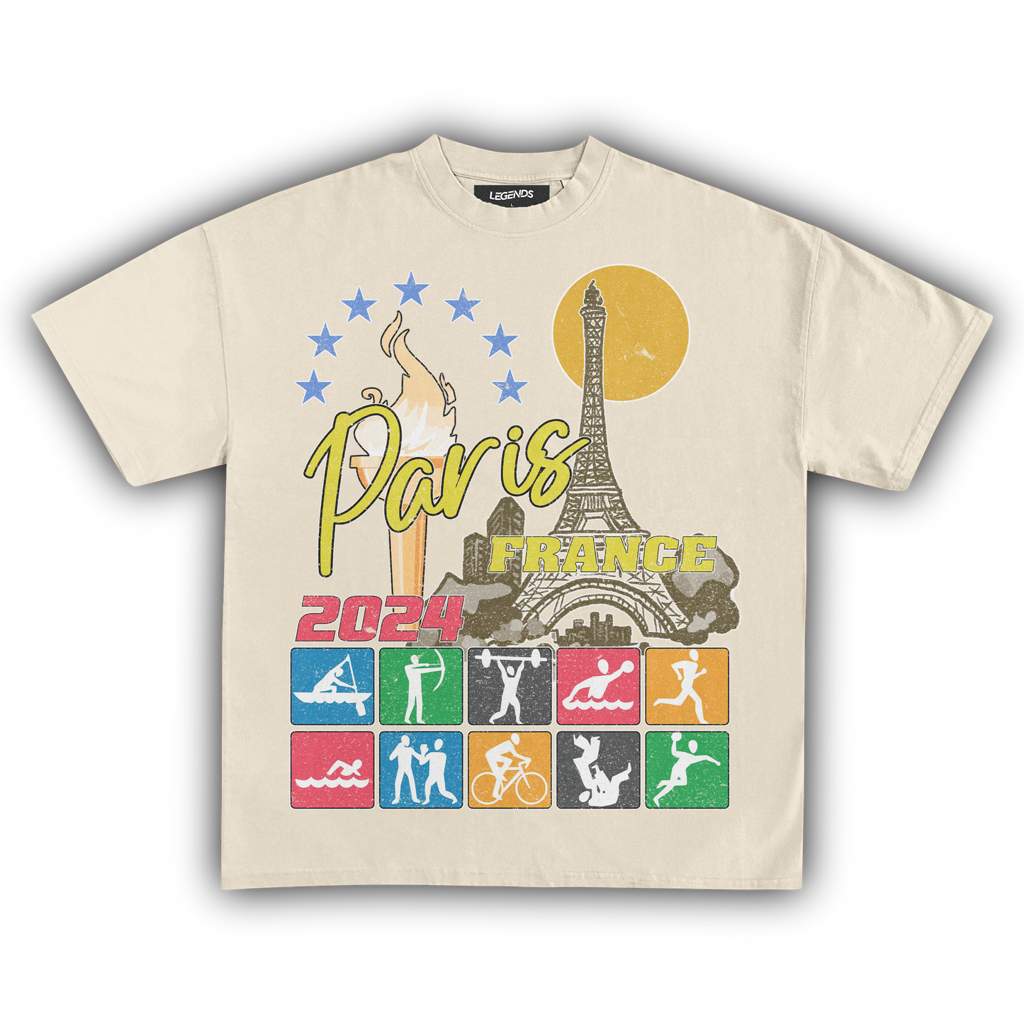 2024 PARIS GAMES VINTAGE TEE
