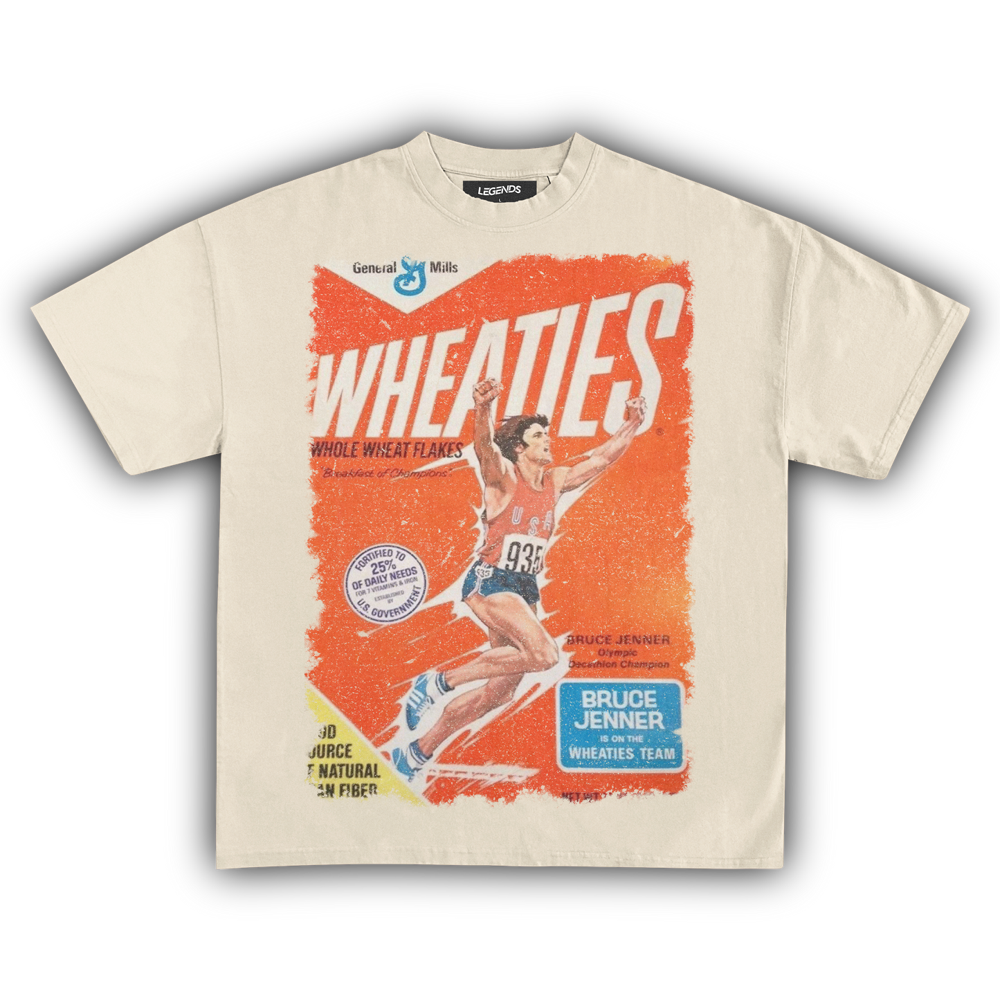 WHEATIES BRUCE JENNER 1978 VINTAGE TEE (Vol. 1)