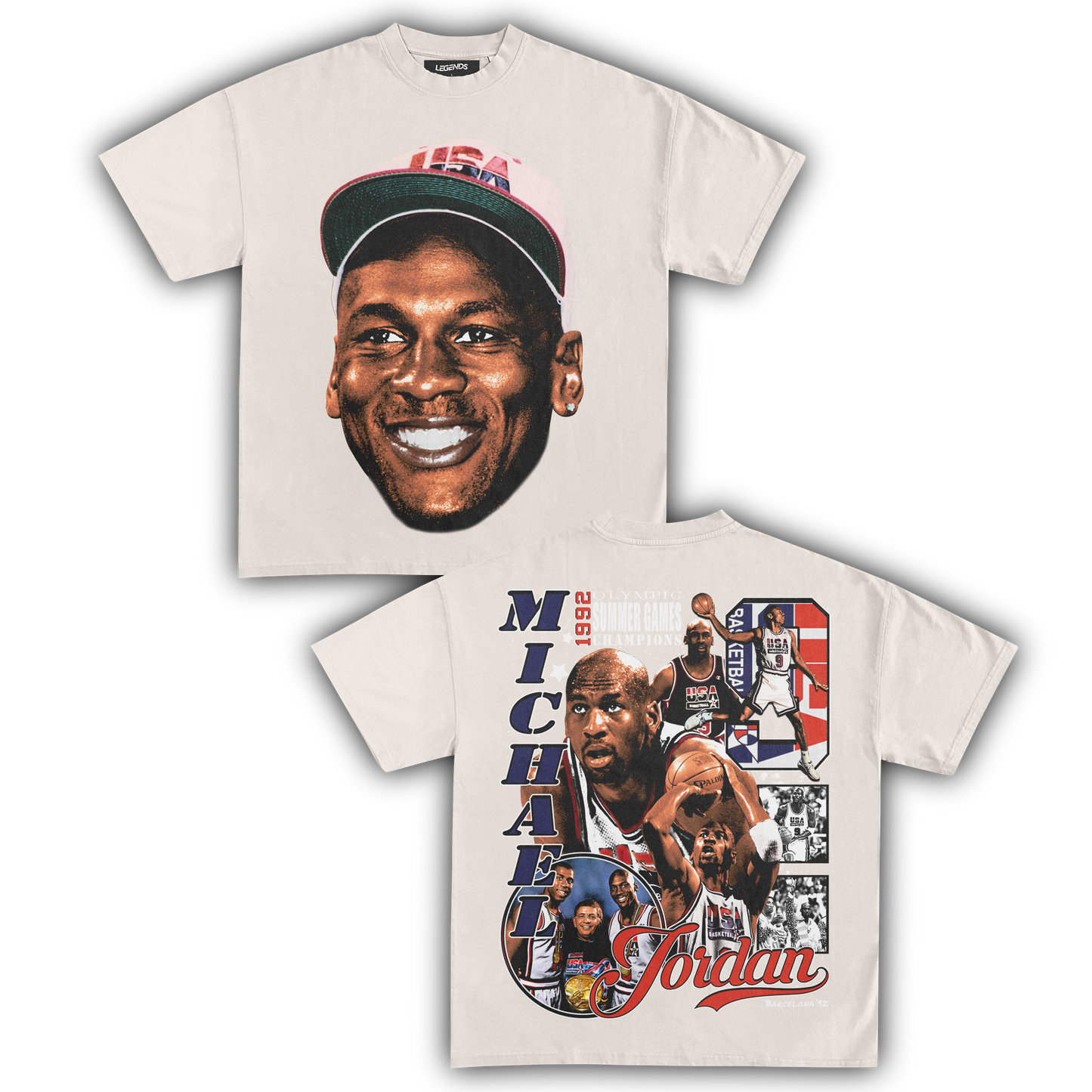 MICHAEL JORDAN 1992 OLYMPIC GAMES TEE