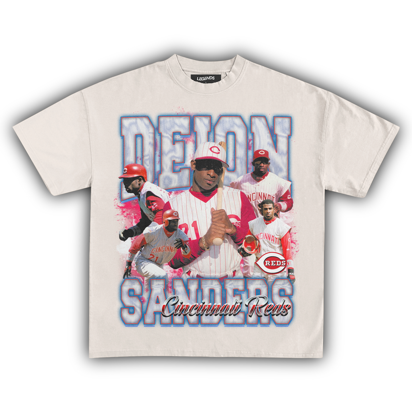 DEION SANDERS REDS TEE