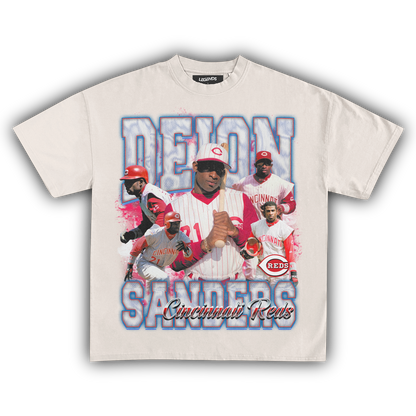 DEION SANDERS REDS TEE