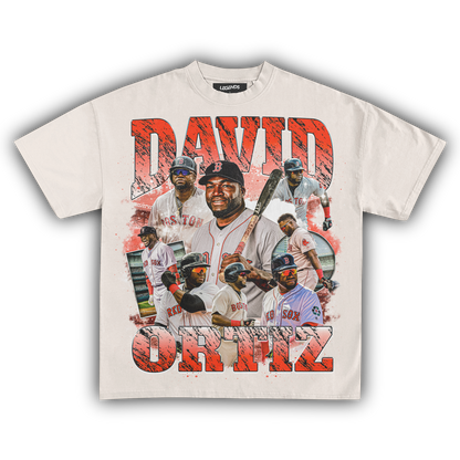 DAVID ORTIZ RED SOX TEE