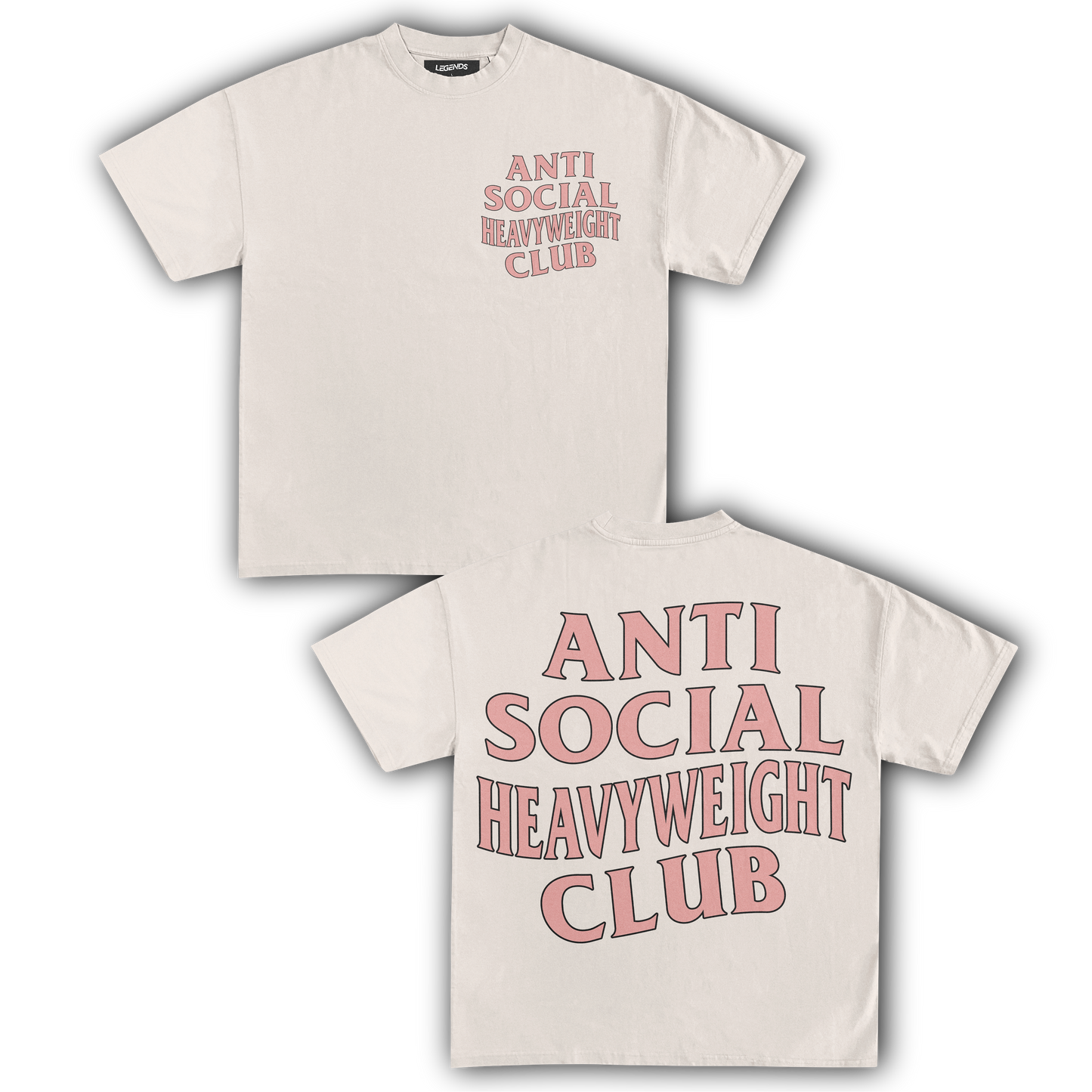 ANTI SOCIAL HEAVYWEIGHT CLUB TEE (ORIGINAL)
