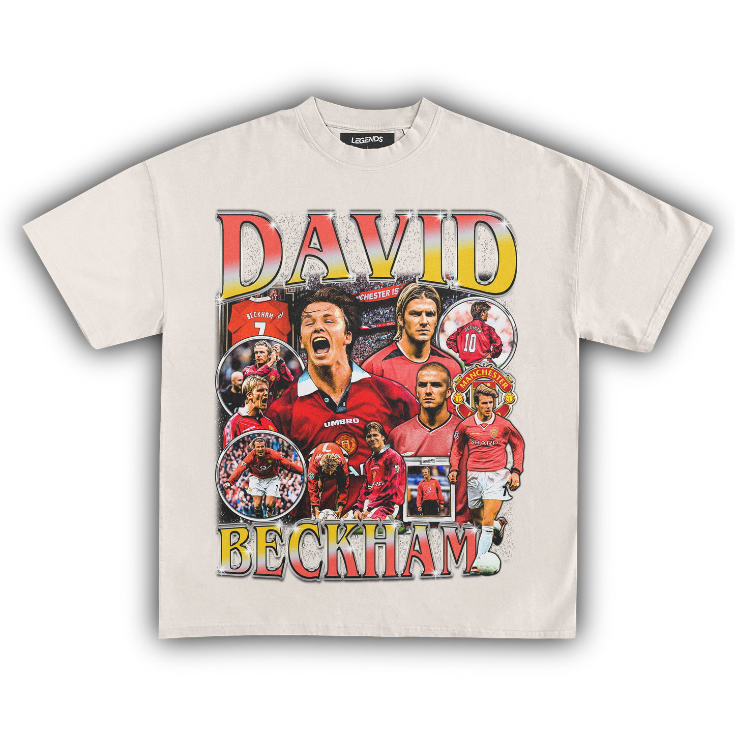 DAVID BECKHAM MANCHESTER UNITED TEE