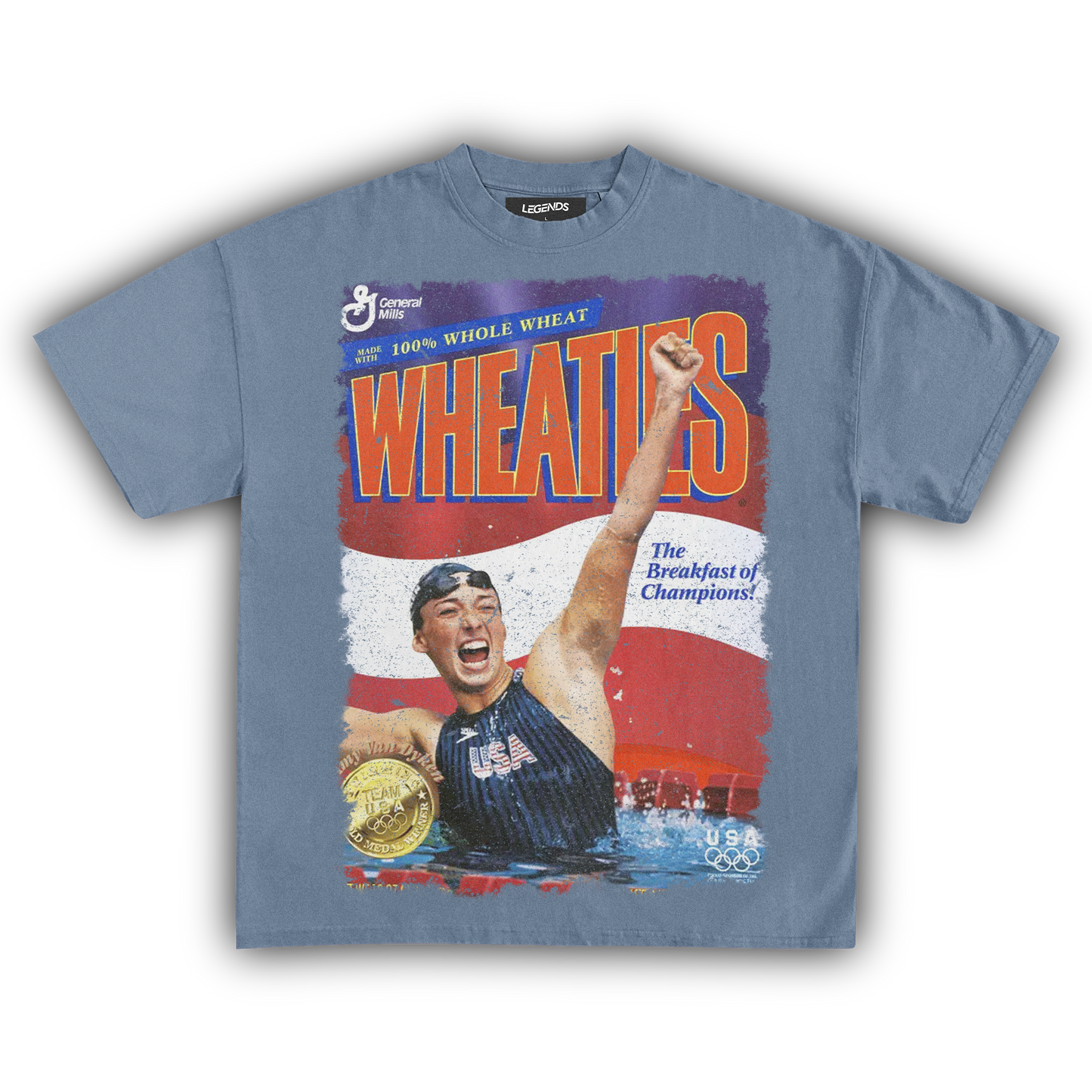 WHEATIES AMY VAN DYKEN 1996 VINTAGE TEE