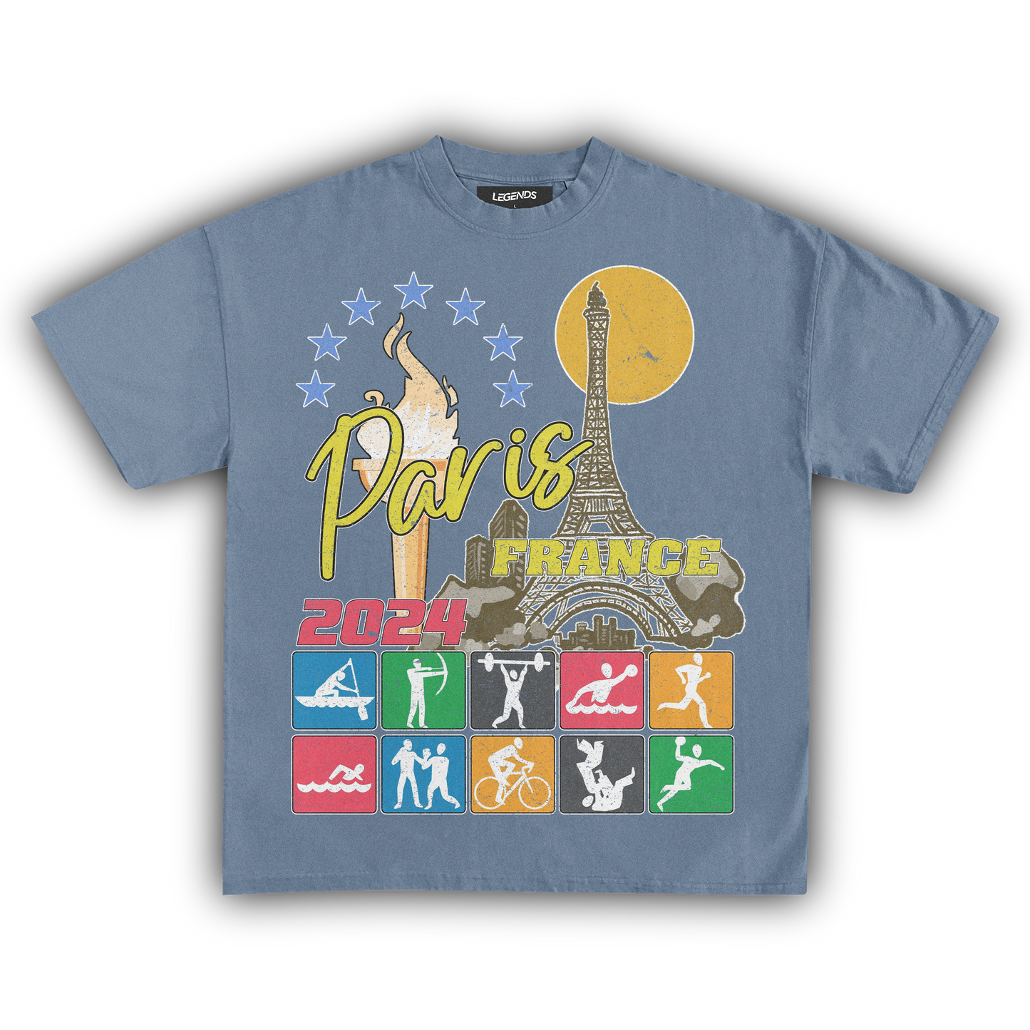2024 PARIS GAMES VINTAGE TEE