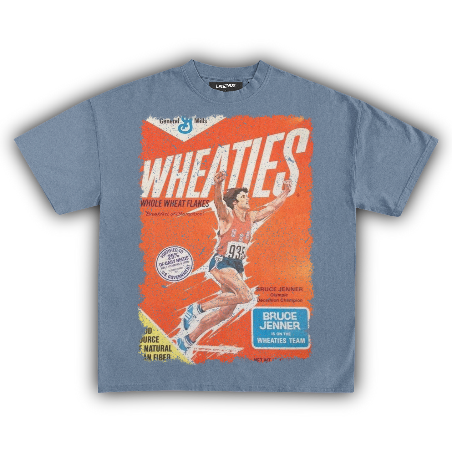 WHEATIES BRUCE JENNER 1978 VINTAGE TEE (Vol. 1)