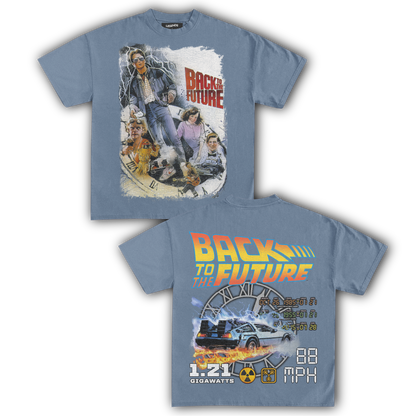 BACK TO THE FUTURE TIME TRAVELER TEE (Double Sided)