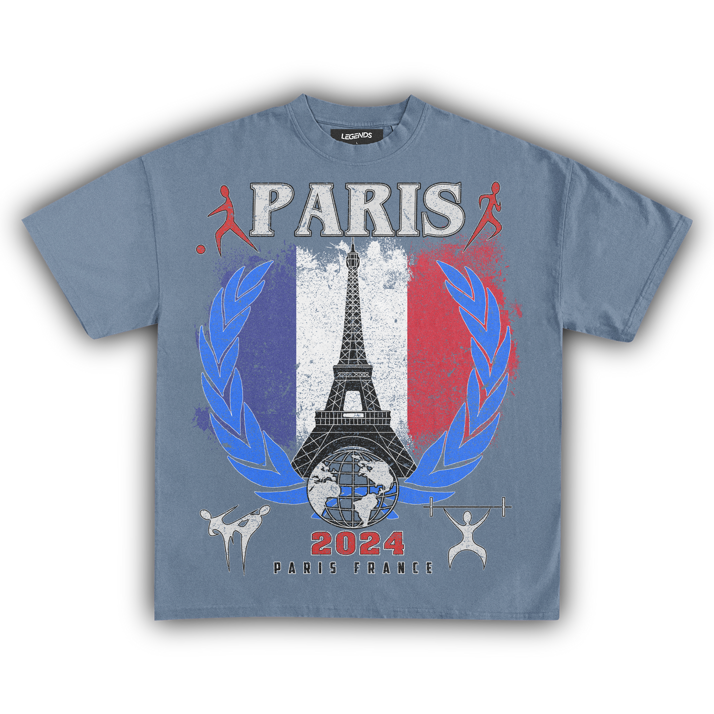PARIS '24 VINTAGE TEE