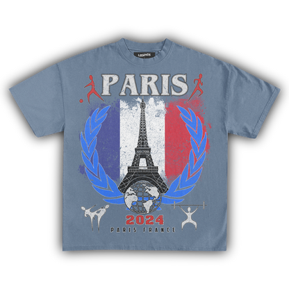 PARIS '24 VINTAGE TEE