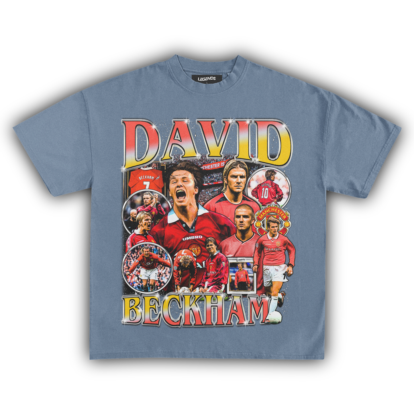 DAVID BECKHAM MANCHESTER UNITED TEE
