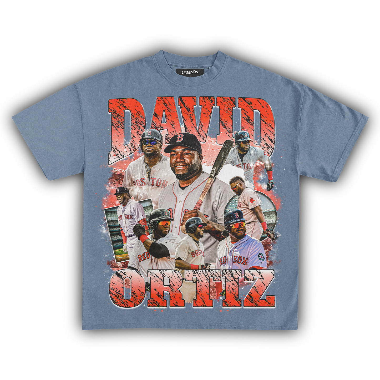 DAVID ORTIZ RED SOX TEE