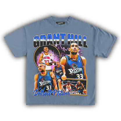 GRANT HILL PISTONS TEE