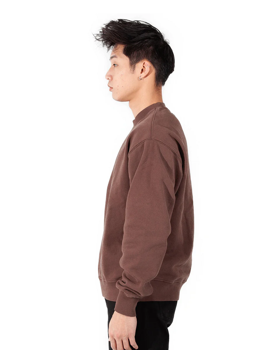 HEAVYWEIGHT CREWNECK (Mocha)