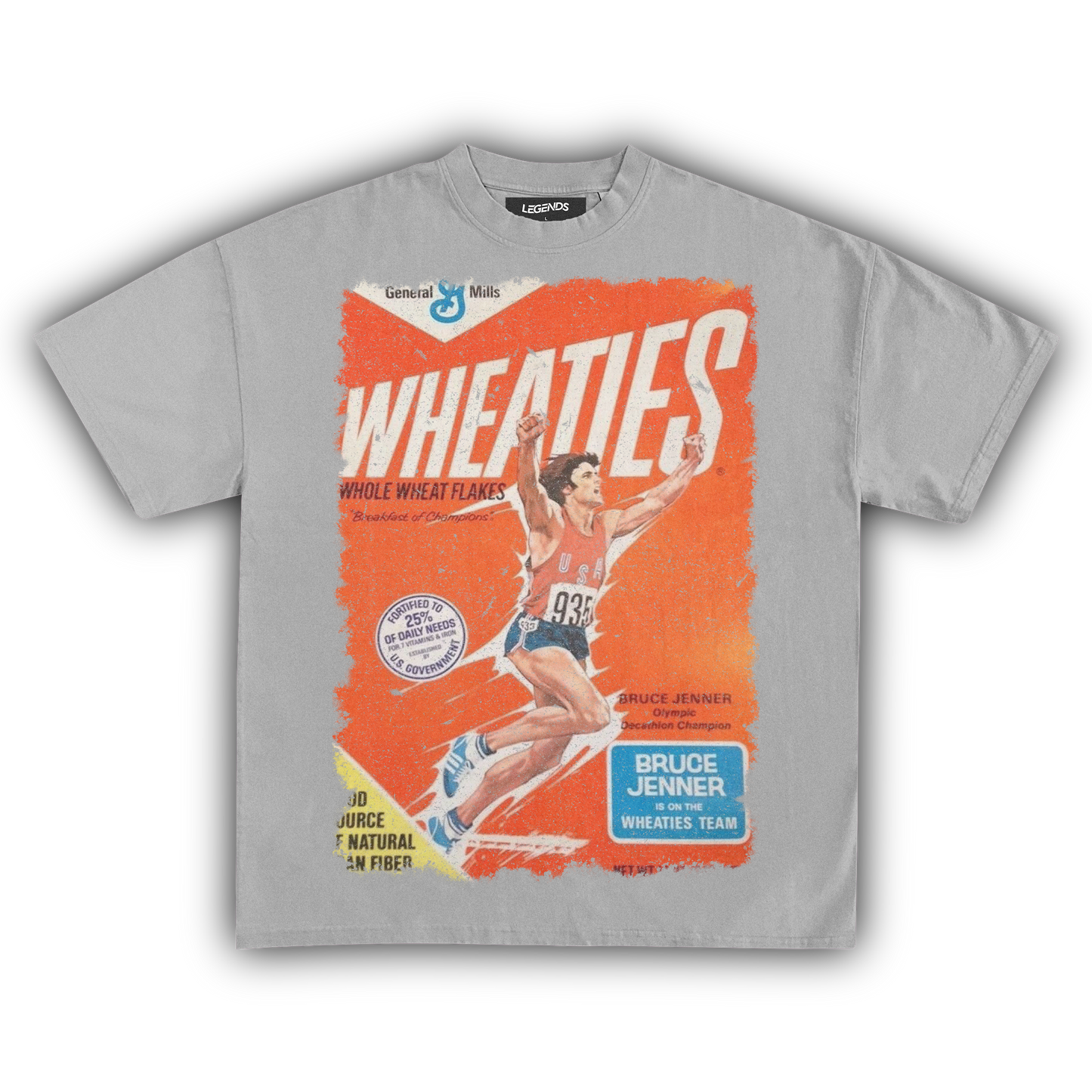 WHEATIES BRUCE JENNER 1978 VINTAGE TEE (Vol. 1)