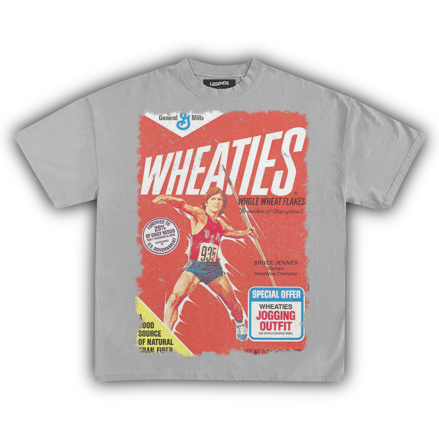WHEATIES BRUCE JENNER 1978 VINTAGE TEE (Vol. 2)
