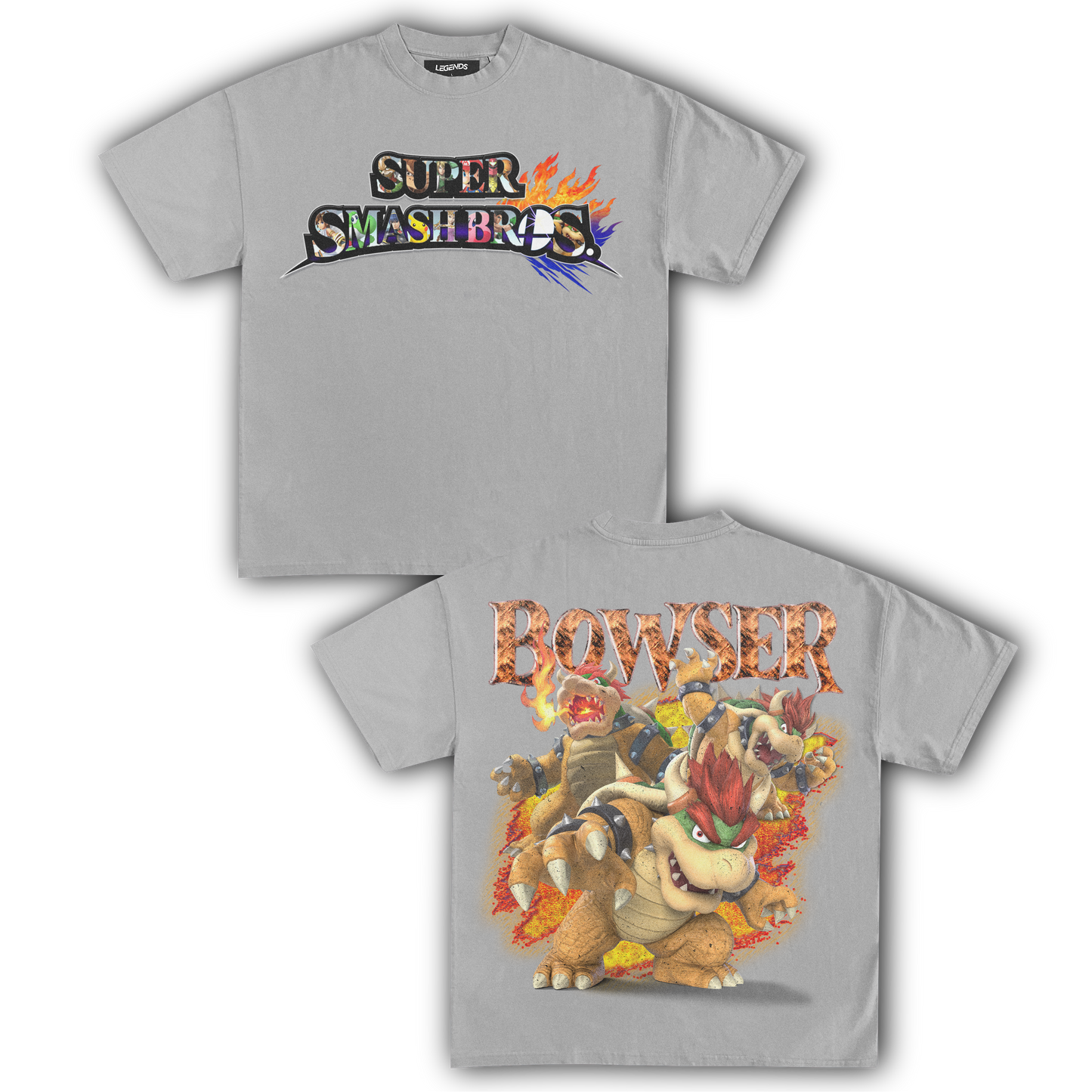 SUPER SMASH BROS BOWSER TEE (Double)