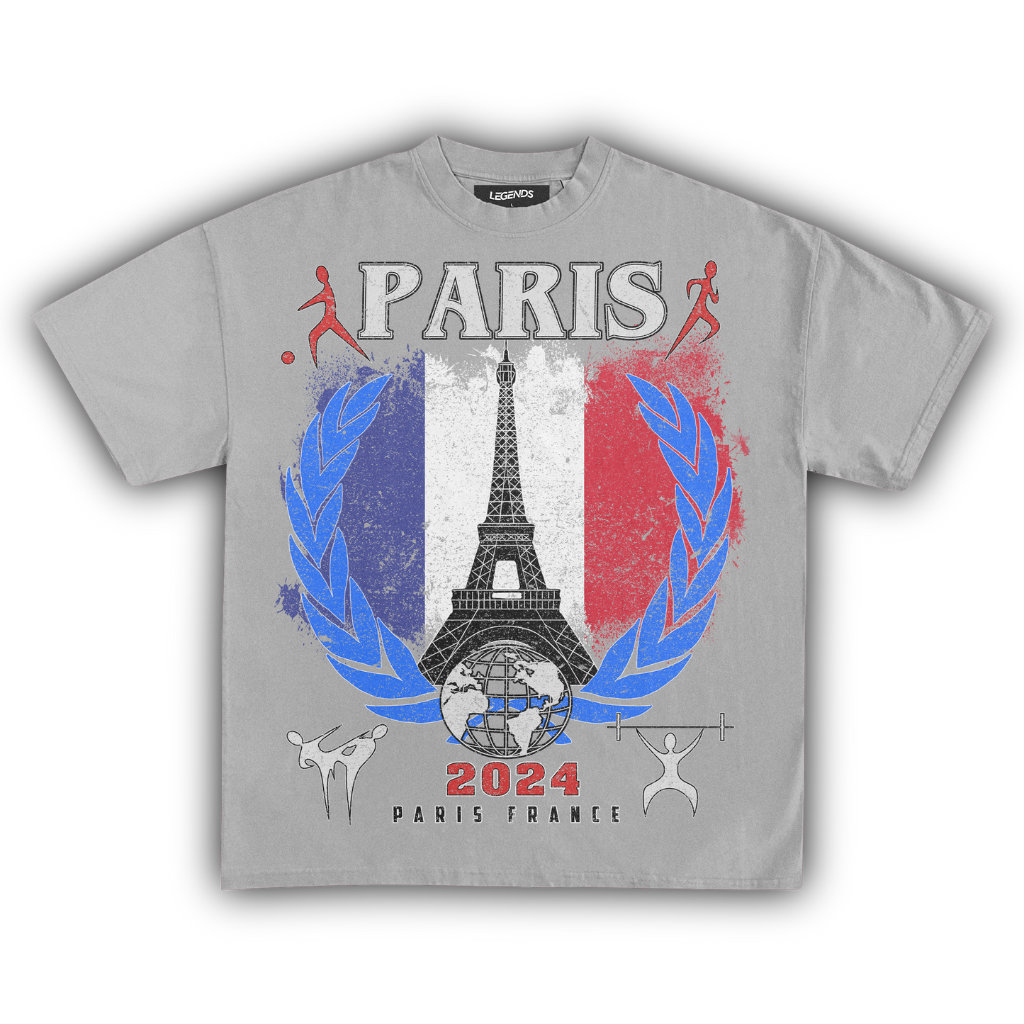 PARIS '24 VINTAGE TEE